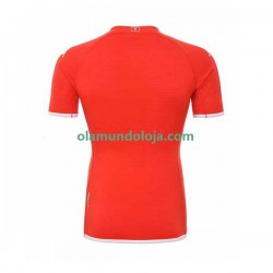 Camisola Tunísia Homem Equipamento Primeiro Copa do Mundo 2022 Manga Curta